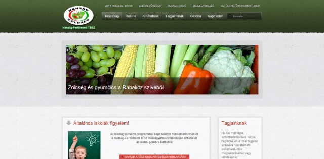 A Hanság-TÉSZ új weboldala